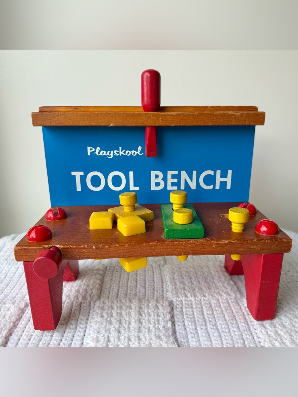 Vintage Playskool Tool Bench